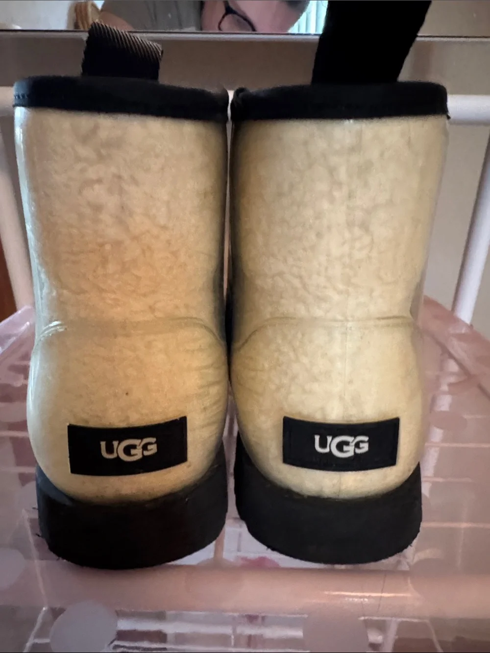 UGG ClearShearling-Lined Short Boots